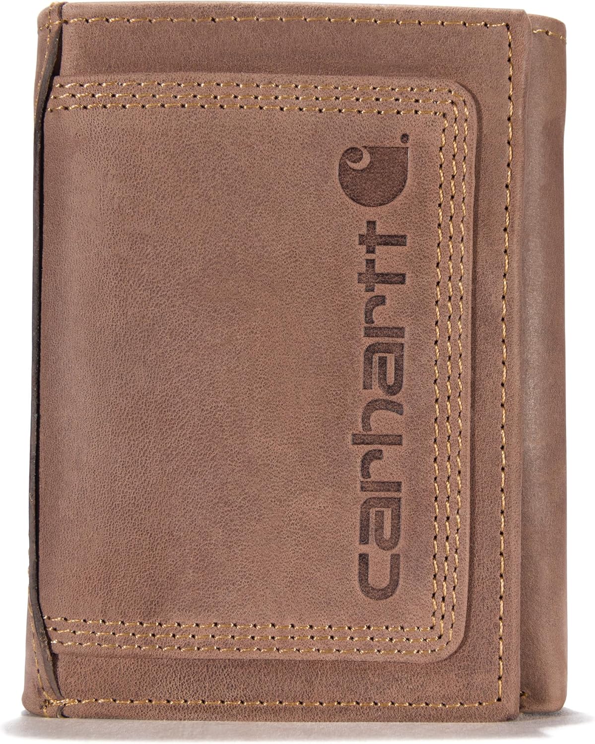 Carhartt Males’S Rugged Leather-Based Triple Sew Wallets, To Be Had In A Couple Of Kinds