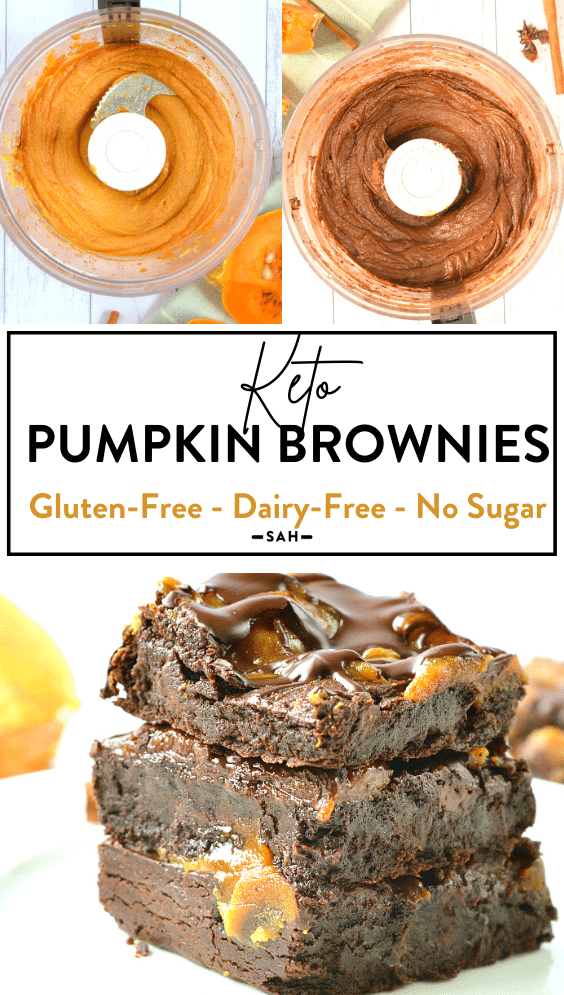 Delicious Vegan Keto Pumpkin Brownies: A Flourless Treat