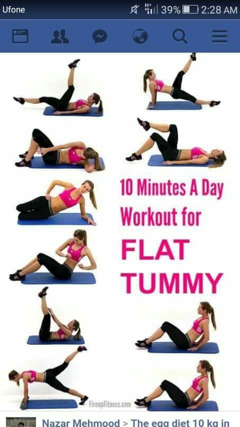 How Can I Get A Flat Tummy In 10 Days?