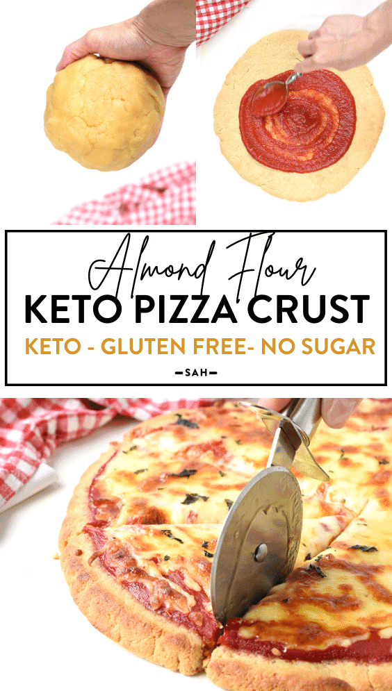 Keto Almond Flour Pizza Crust Recipe