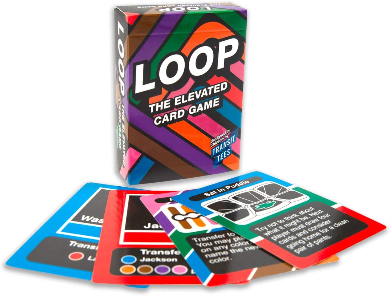 Loop: The Increased Card Recreation – Cta Educate Themed Card Recreation – Chicago Present | Educate Recreation | Population Card Video Games | A Laugh Card Video Games