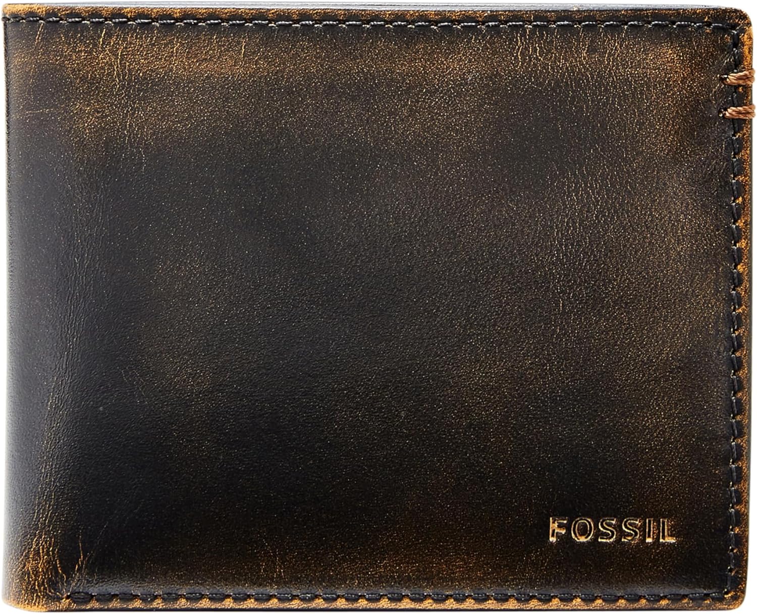 Fossil Males’S Wade Leather-Based Bifold With Turn Id Pockets, Dull, (Fashion: Ml3882001)